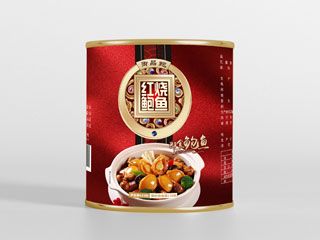 海产品鲍鱼食品包袋设计