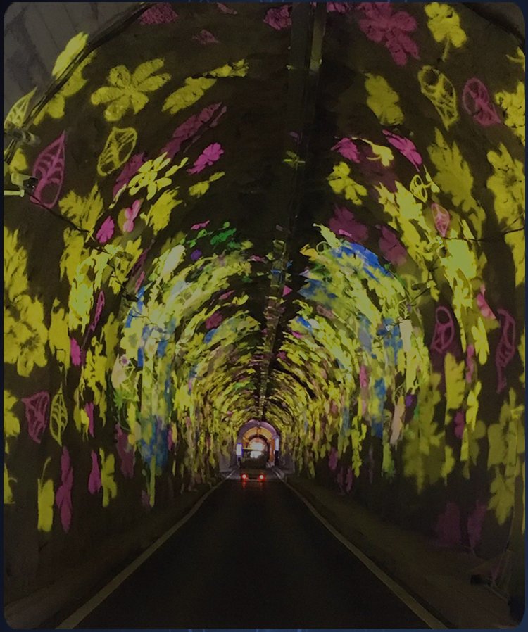 福州光影隧道投影解决方案