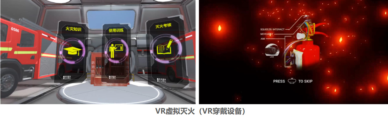 福州VR虚拟灭火设备技术解决方案