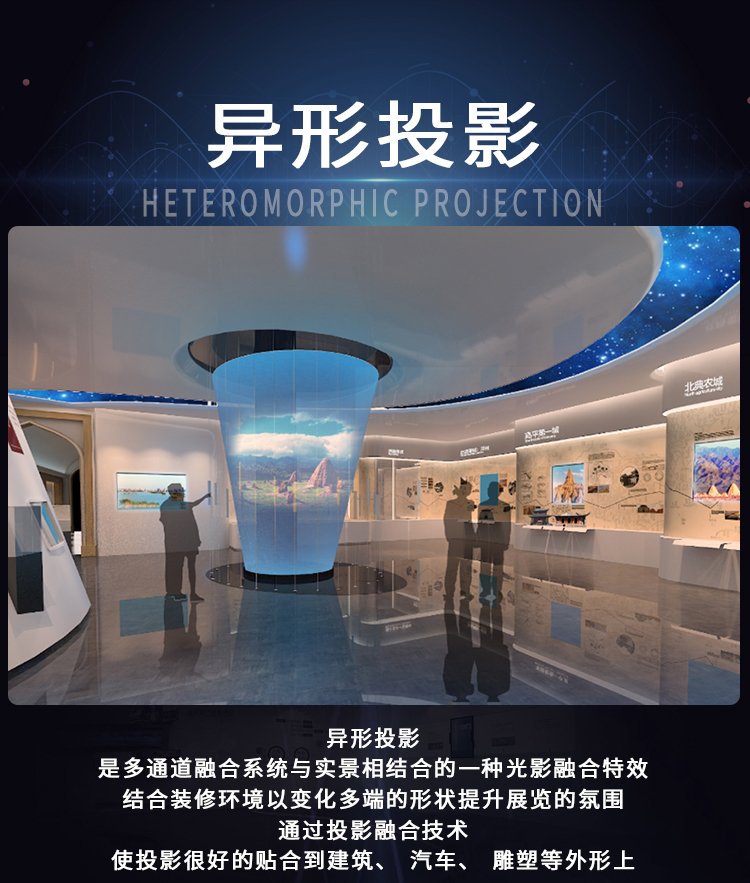 福州创意异形屏幕投影解决方案